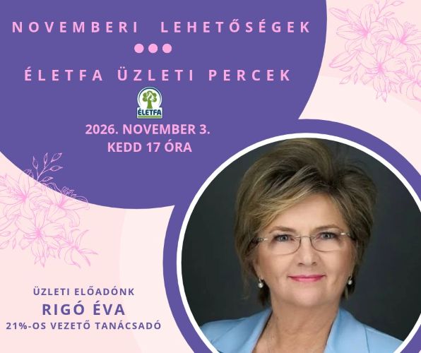 KLUB – Novemberi aktualitások, üzleti percek