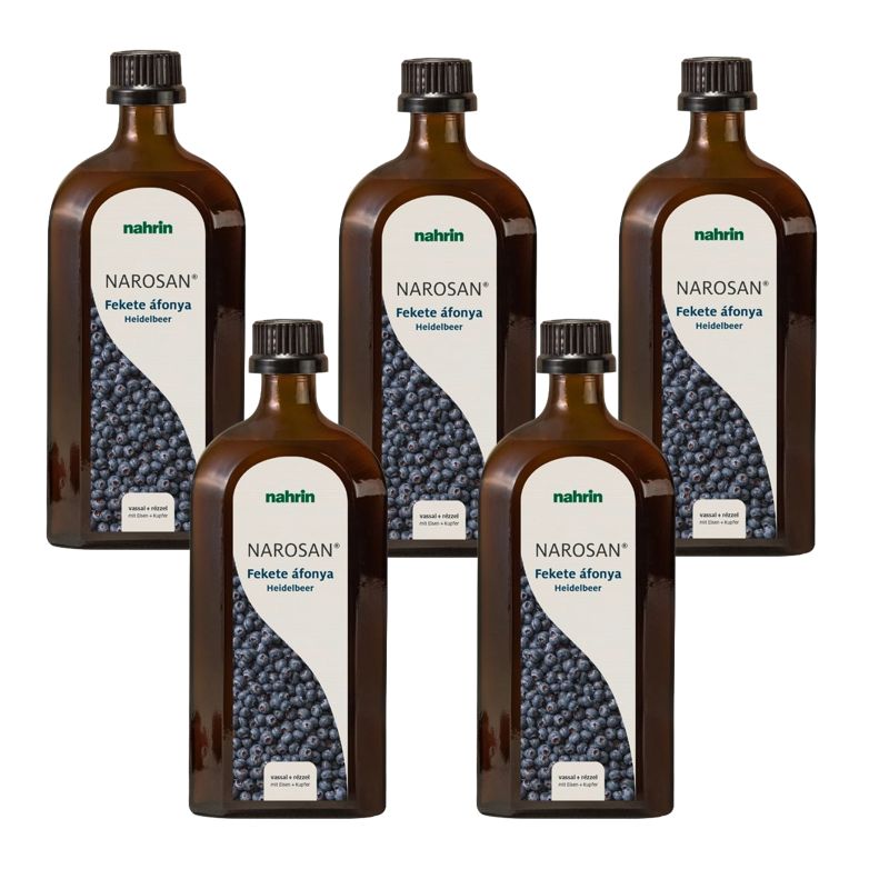 Narosan fekete áfonya 500ml 4+1